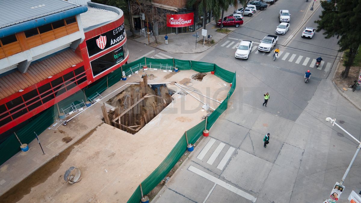 Detectaron una nueva rotura en el socavón de Unión y los tabajos se extenderán por 60 días.