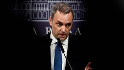 Manuel Adorni, jefe de Gabinete, dio este miércoles una conferencia de prensa.