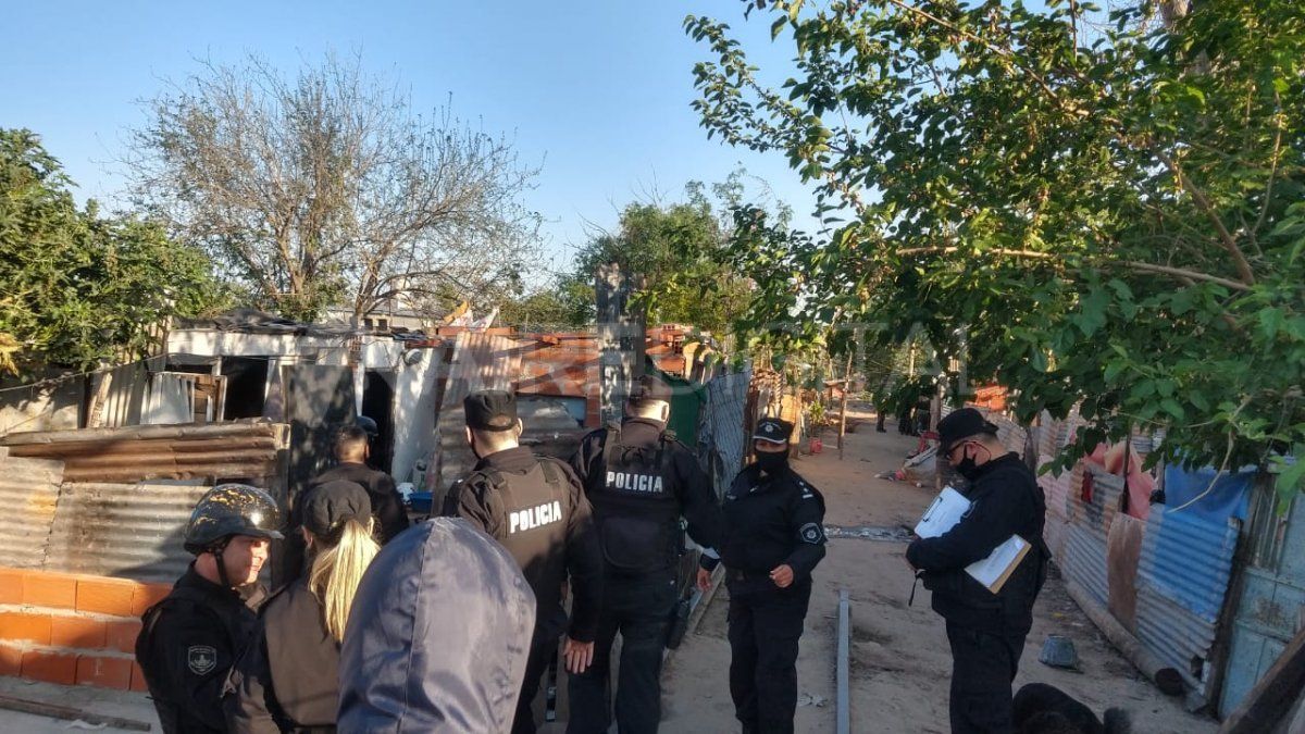 Personal de la Comisaría 6° trabaja en los operativos