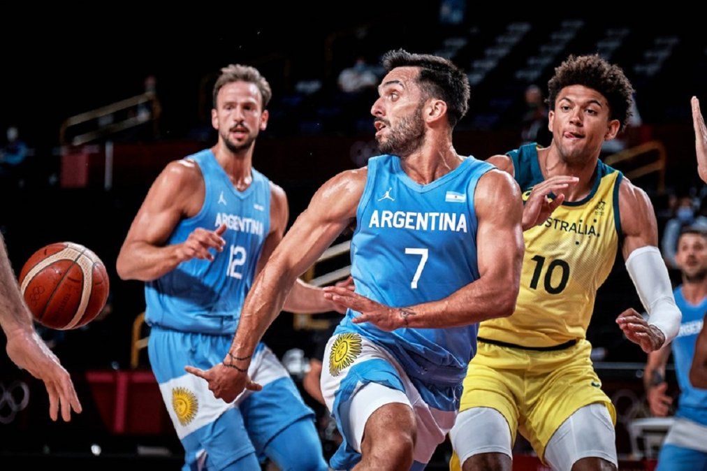 La Selección Argentina de básquet enfrenta a Australia para intentar llegar a semifinales de los Juegos Olímpicos de Tokio 2020.
