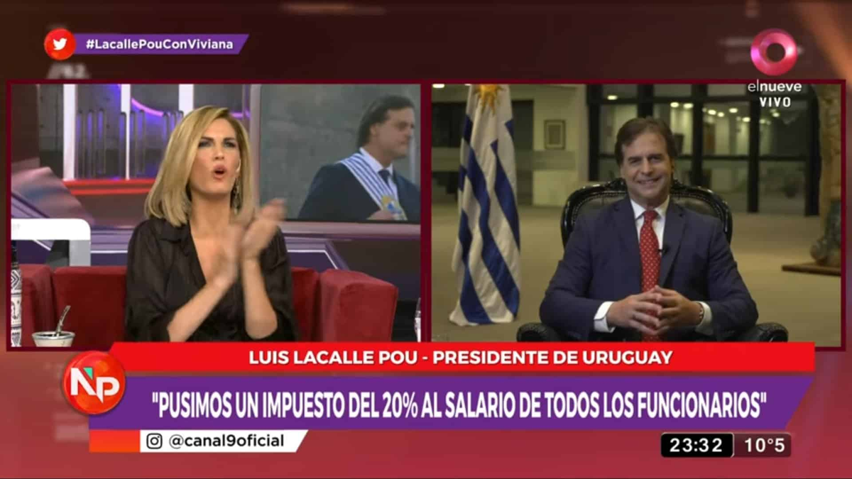 Canosa se encargó de salir a aclarar los tantos sobre las versiones que la vinculan con el presidente de Uruguay. 