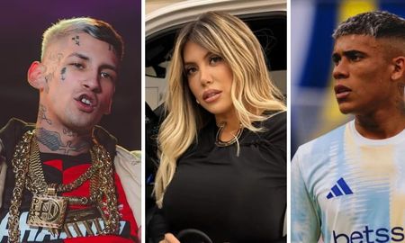 Wanda Nara, L-Gante y Ayrton Costa, protagonistas de un inesperado triángulo mediático. Wanda Nara, L-Gante y Ayrton Costa, protagonistas de un inesperado triángulo mediático.