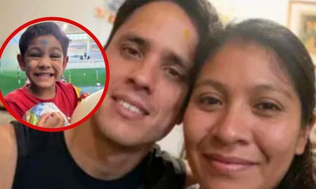 Mariela Altamirano, madre de Ángel, junto a su pareja, Michel González. Mariela Altamirano, madre de Ángel, junto a su pareja, Michel González.