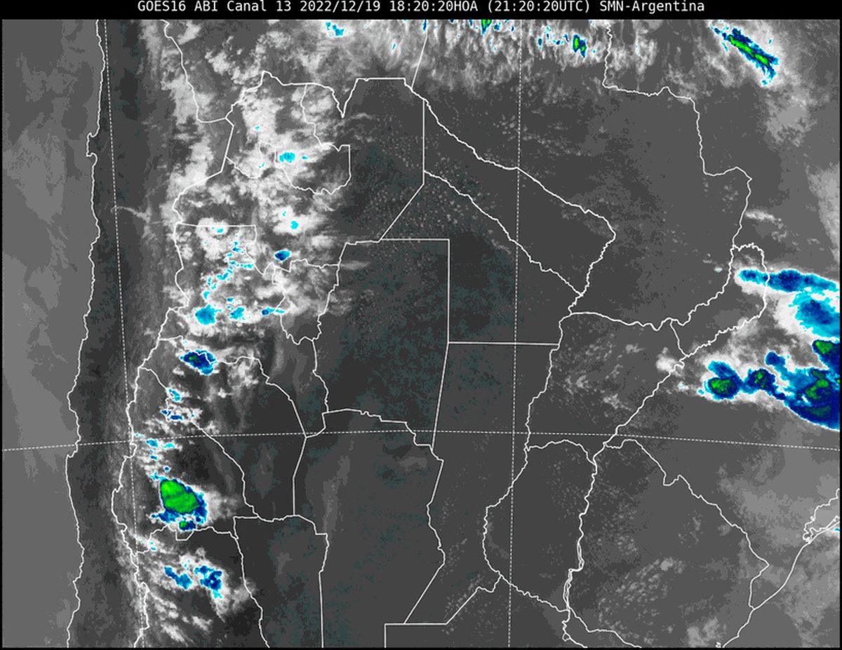 Imagen satelital.-
