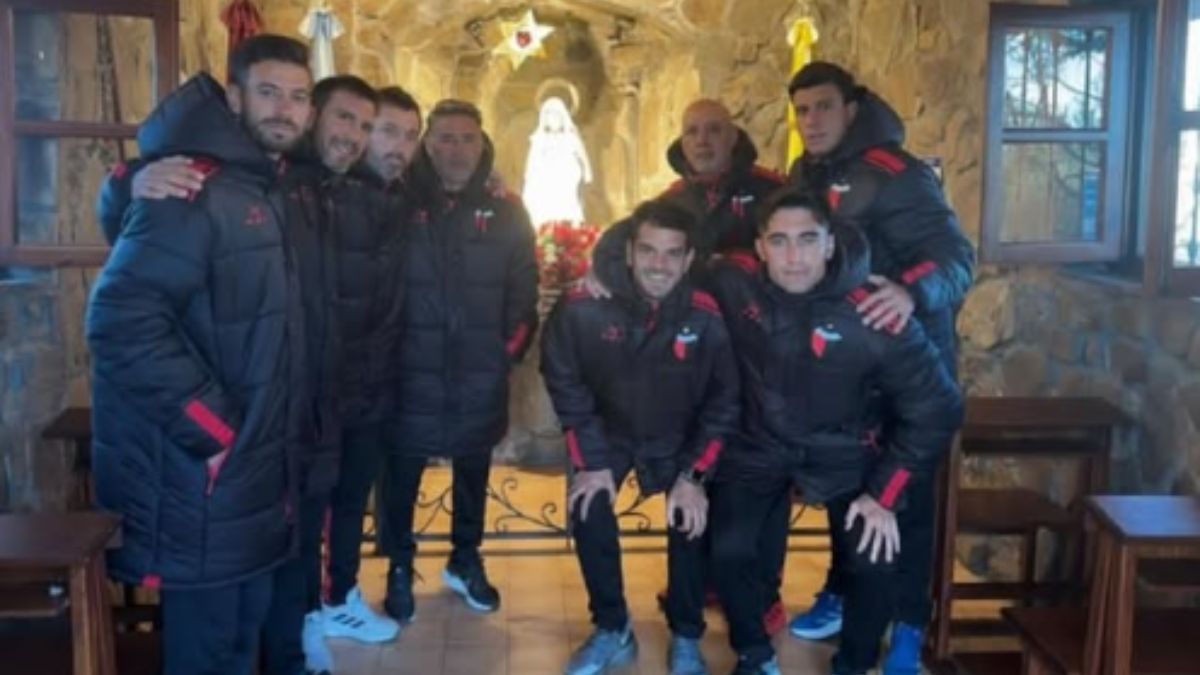 La verdad de la visita del cuerpo técnico de Colón a la Virgen del Cerro en Salta