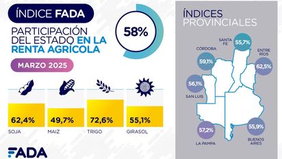 El Estado se queda con el 58% de la renta agrícola: qué pasaría si bajaran los impuestos al campo