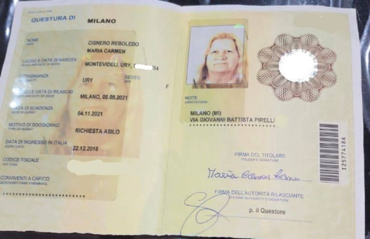 Cisnero entregó a la justicia un documento italiano.