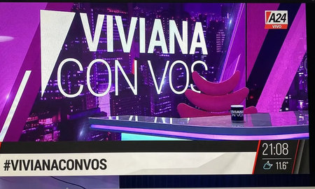 Así comenzó A24 el programa por la ausencia de Viviana Canosa, en el que emitió fragmentos de archivo Así comenzó A24 el programa por la ausencia de Viviana Canosa, en el que emitió fragmentos de archivo