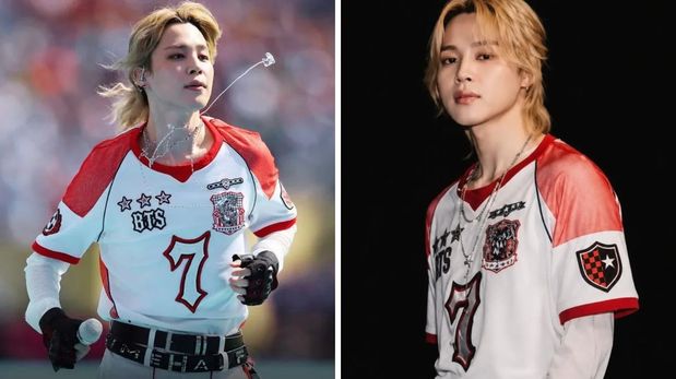 La camiseta que Jimin usó durante el show del Mundial 2026 fue subastada por US$110.000.