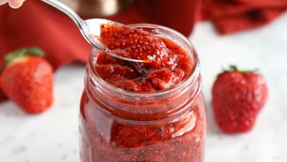 Mermelada de frutilla sin azúcar: la receta rápida, natural y lista en solo 10 minutos