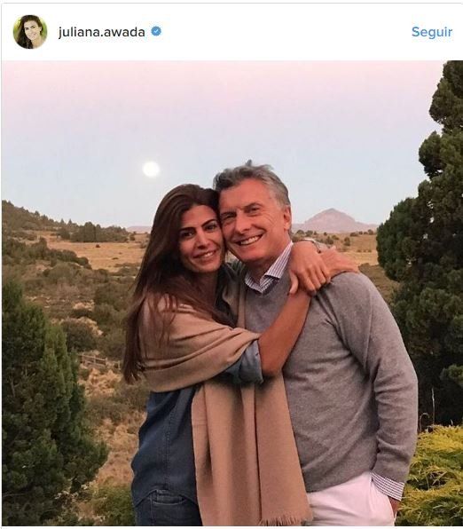 Juliana Awada publicó una foto con Mauricio Macri por el Día de San Valentín