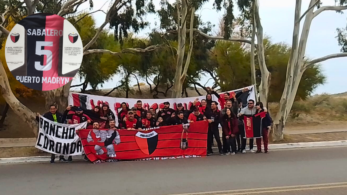 La peña de Colón en Puerto Madryn agasajó al plantel y a los dirigentes y se prepara para vivir una gran previa.