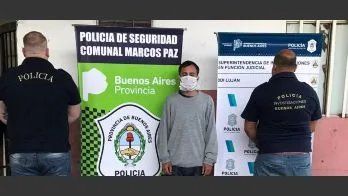 El jardinero que fue capturado por el asesinato Mirta Norma Fernández. Foto: Crónica