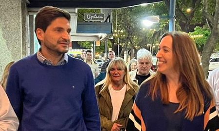 Maximiliano Pullaro compartió actividades con la exgobernadora de Buenos Aires, María Eugenia Vidal. Maximiliano Pullaro compartió actividades con la exgobernadora de Buenos Aires, María Eugenia Vidal.