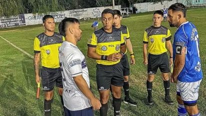 Violencia en un partido de fútbol en Santa Fe: 