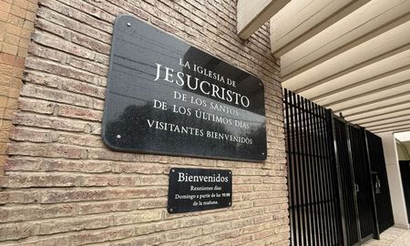 El frente la iglesia donde se registró el robo este miércoles pasada la medianoche. El frente la iglesia donde se registró el robo este miércoles pasada la medianoche.