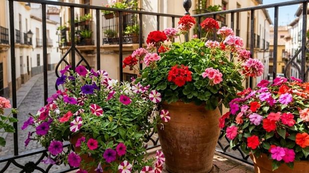 Tenes flores todo el tiempo.