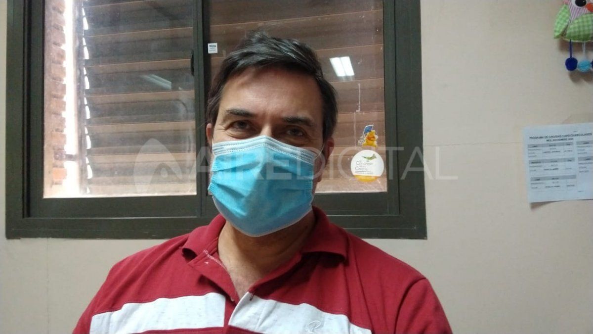 El director del Hospital de Niños contó como se reorganizan con los casos positivos o posibles contagios entre el personal de salud.&nbsp;