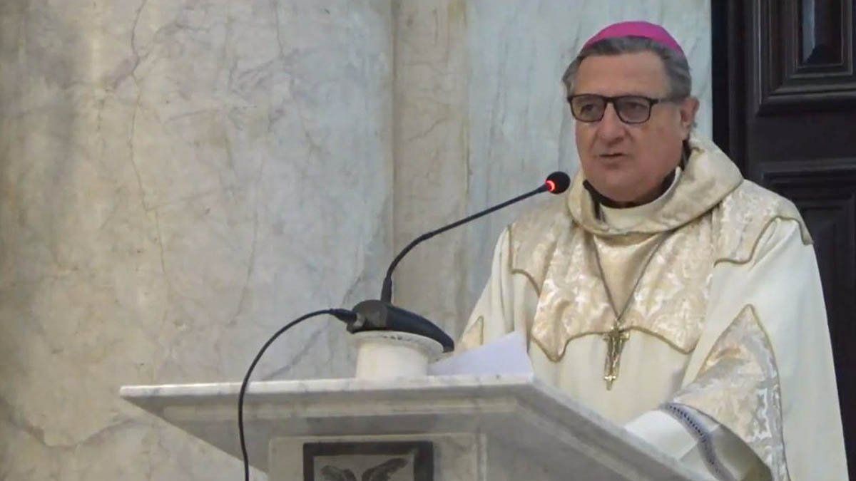 El arzobispo de Rosario, monseñor Eduardo Martín.