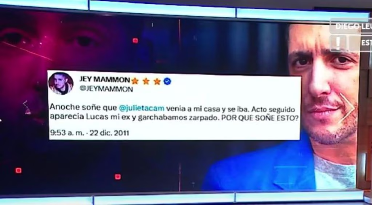 El tuit de Jey Mammón.