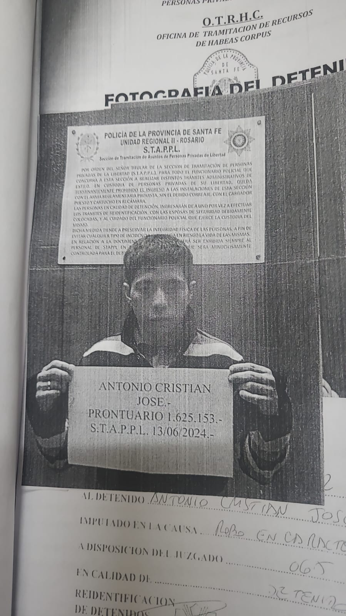 Cristian José Antonio.- Cristian José Antonio.-