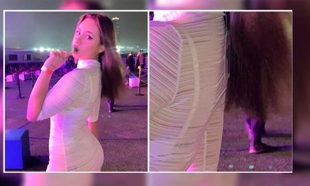 La joven subió la publicación a Twitter y se volvió viral por la pose en la que estaba. La joven subió la publicación a Twitter y se volvió viral por la pose en la que estaba.