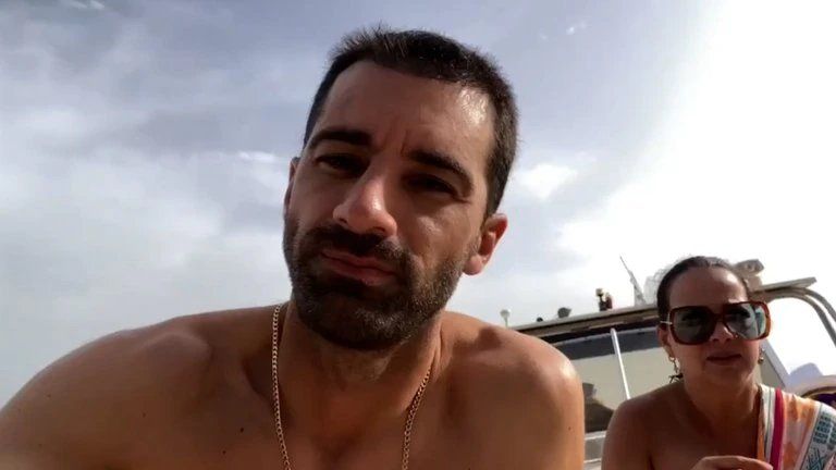 Adamari López y Toni Costa.