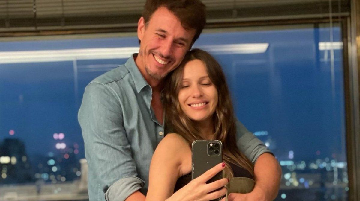 Pampita y Roberto García Moritán