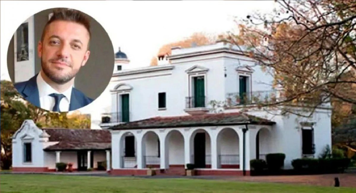 Matías Morla alquiló una lujosa casa quinta para pasar sus vacaciones