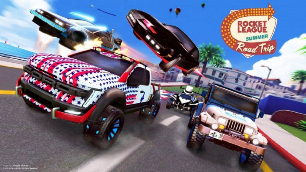 Rocket League: el Summer Road Trip vendrá con impresionantes autos.