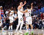 Facundo Campazzo tuvo una excelente participación en el triunfo de Denver Nuggets ante Washington Wizards por la NBA. Facundo Campazzo tuvo una excelente participación en el triunfo de Denver Nuggets ante Washington Wizards por la NBA.
