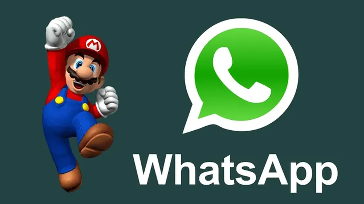 WhatsApp: cómo activar el modo Mario Bros