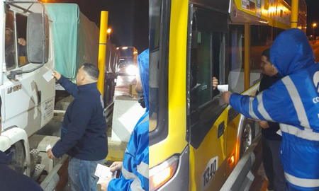 Los trabajadores levantaron las barreras a partir de las 00 del lunes. Los trabajadores levantaron las barreras a partir de las 00 del lunes.