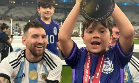 Mateo Messi metió una gambeta e ilusionó a todos: En 2038... Mateo Messi metió una gambeta e ilusionó a todos: En 2038...