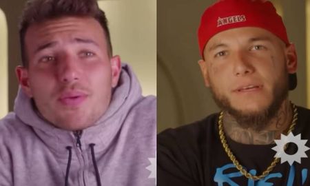 Caniggia y Salwe, al borde de las piñas.