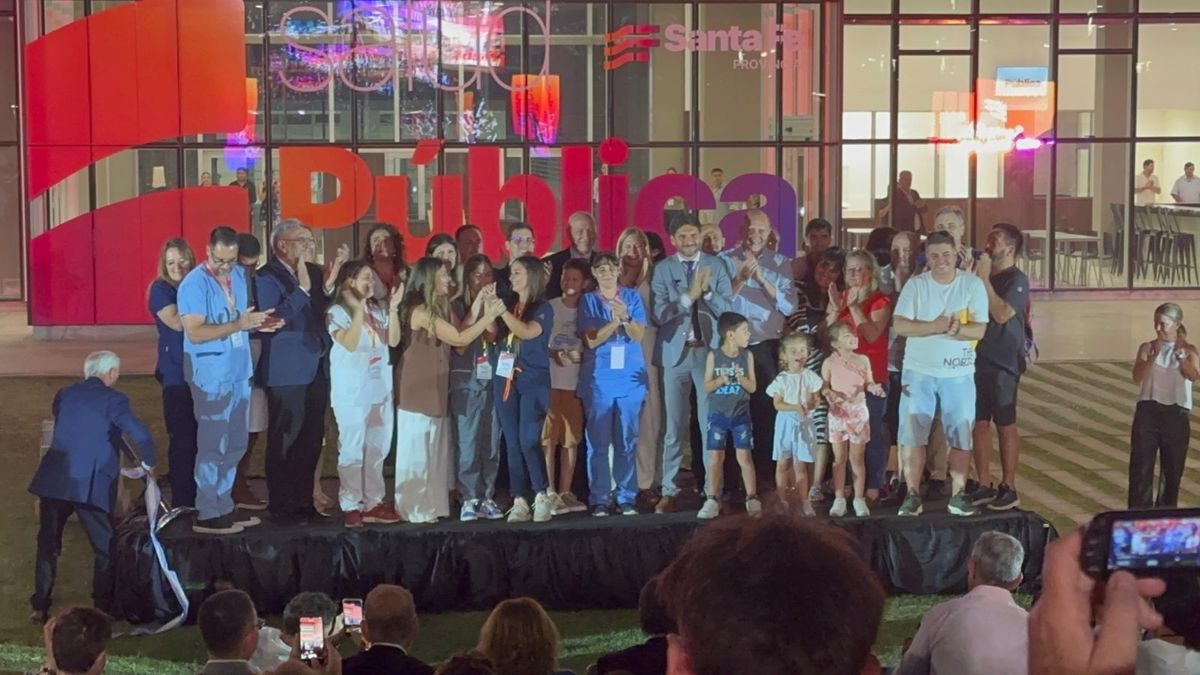El nuevo edificio del Hospital Regional Dr. Jaime Ferré quedó inaugurado este viernes en Rafaela.
