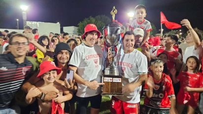 Liga Rafaelina de Fútbol: Ferro de Rafaela, campeón absoluto del 2025