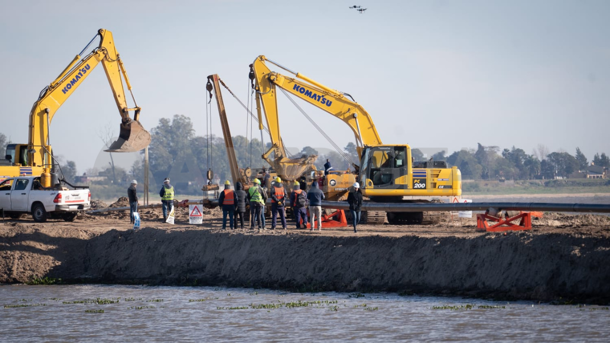 Gasoducto Metropolitano: las obras finalizarán en marzo del 2024.