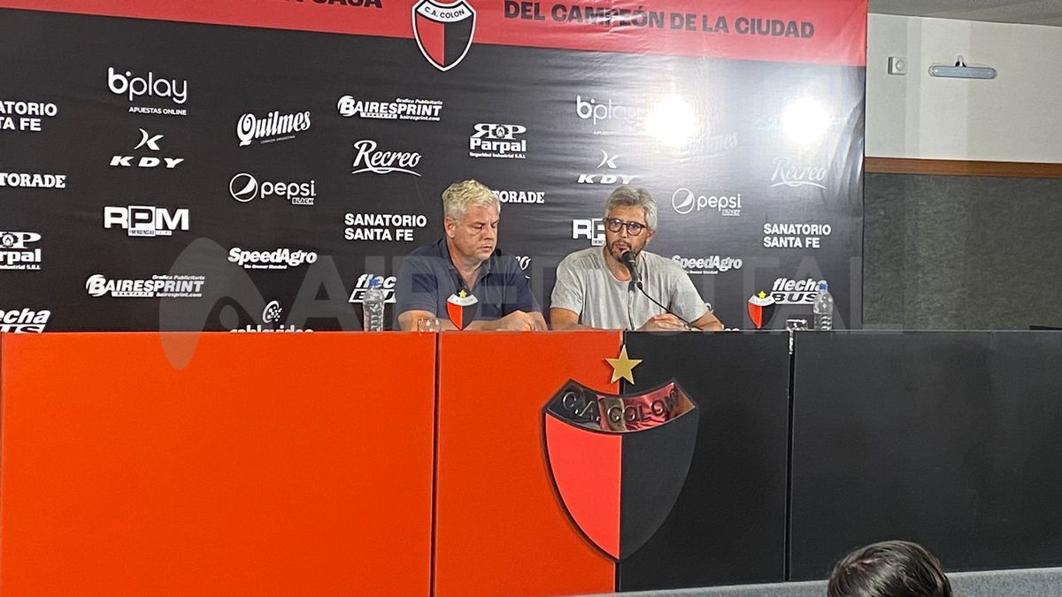 Colón informó en conferencia de prensa cuál es su situación financiera. Estado crítico pero no terminal dijo el tesorero Temporeli.