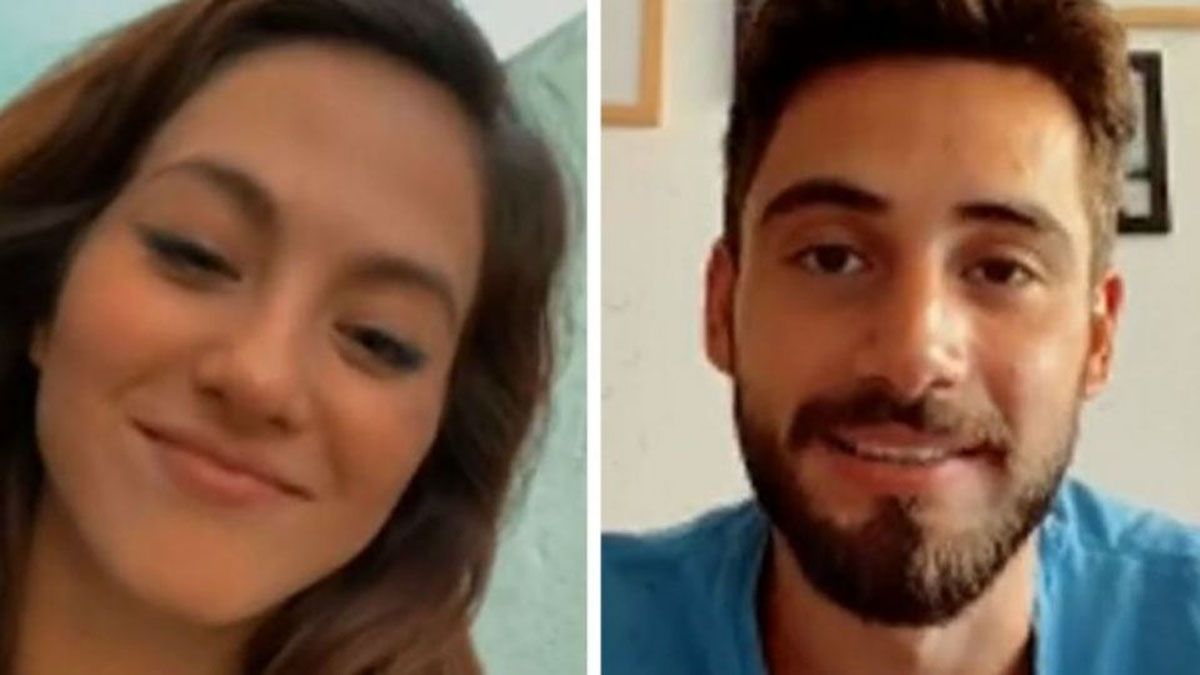 El reencuentro de Nico Occhiato y Flor Vigna: la bailarina le tiró un palito al aire