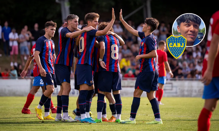 Nació en Estados Unidos, está en la academia del Barcelona y sueña con volver a Argentina para jugar en Boca. Nació en Estados Unidos, está en la academia del Barcelona y sueña con volver a Argentina para jugar en Boca.
