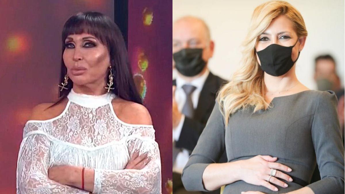 El día que Moria Casán vaticinó el embarazo de Fabiola Yáñez