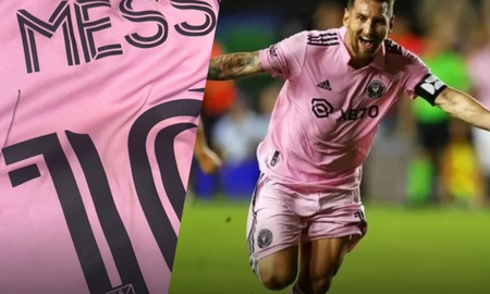 La camiseta que regaló Lionel Messi. La camiseta que regaló Lionel Messi.