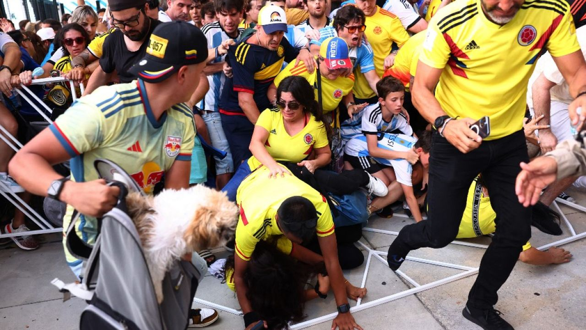 Duras sanciones para los hinchas que se colaron en la final de la Copa América: ¿Pierden la visa?