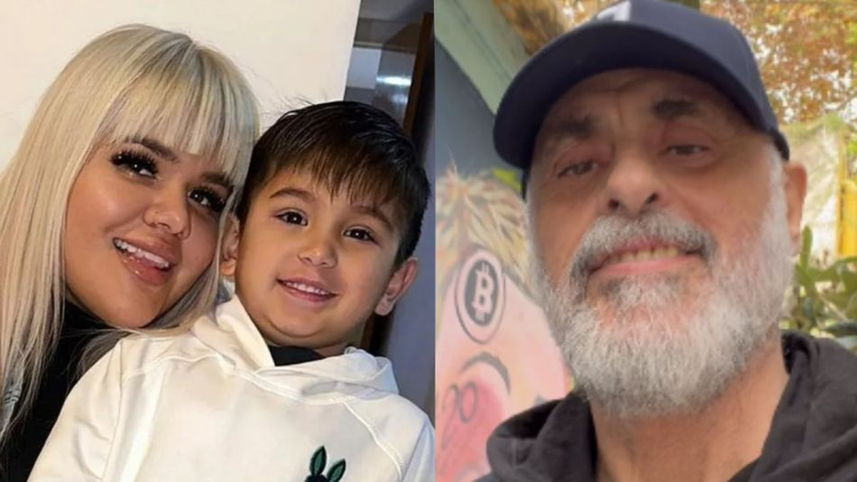 Jorge Rial se reencontró con su nieto, el hijo de Morena Rial.