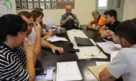 El encuentro tuvo lugar en la Sala de Intendentes y Presidentes Comunales del Palacio Municipal paivense. El encuentro tuvo lugar en la Sala de Intendentes y Presidentes Comunales del Palacio Municipal paivense.