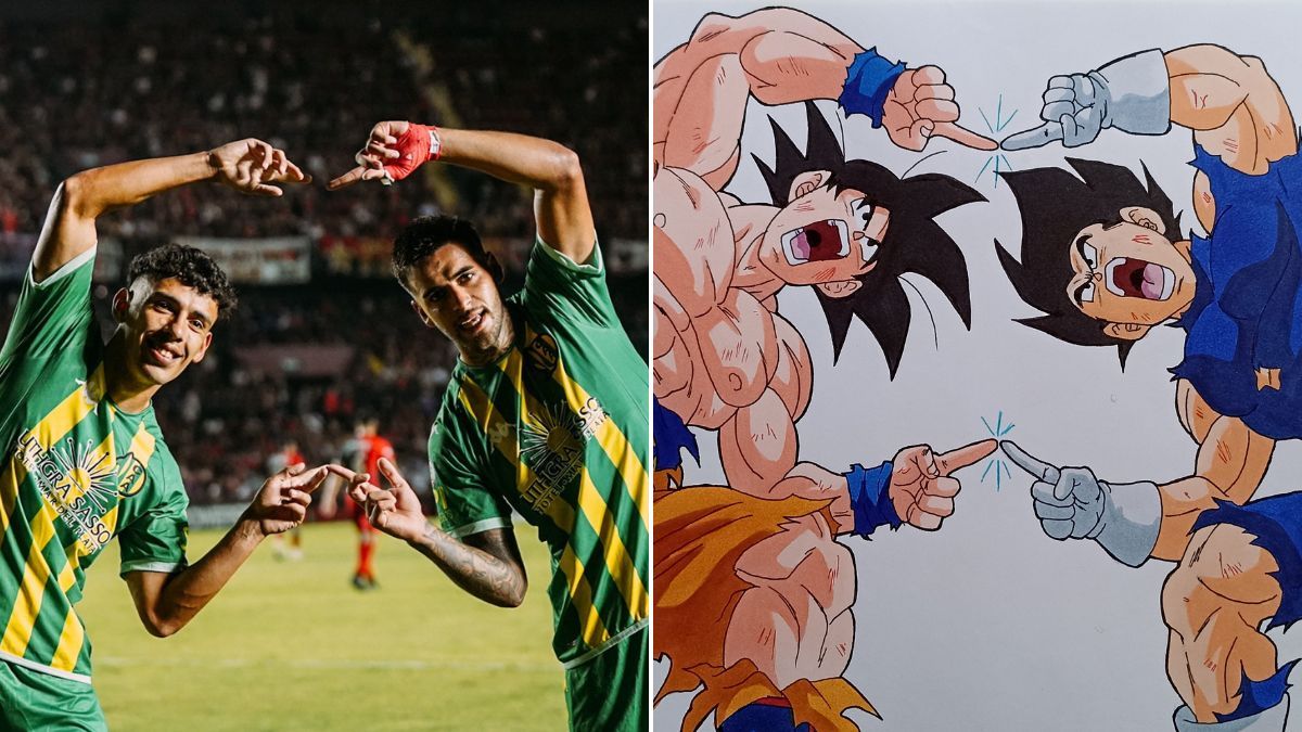 El fútbol argentino tuvo un fin de semana repleto de homenajes a Dragon Ball