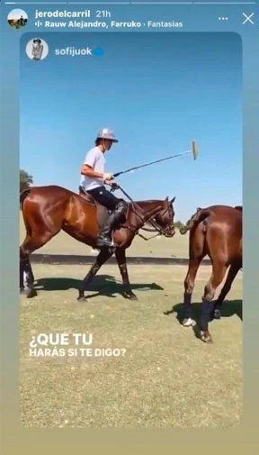 Jujuy Jiménez compartió historias de Jerónimo.