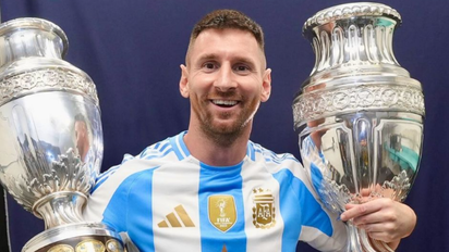 El posteo de Lionel Messi tras ganar la Copa América 2024: 