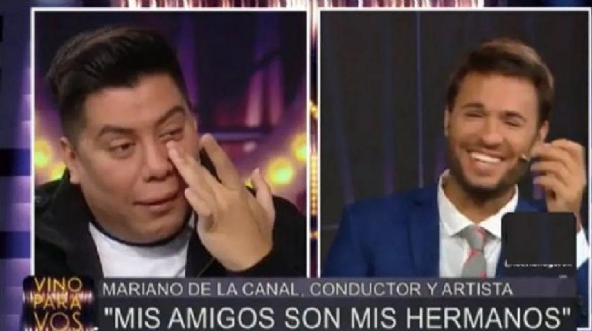 Tomás Dente estalló de risa por el llanto de Mariano de la Canal